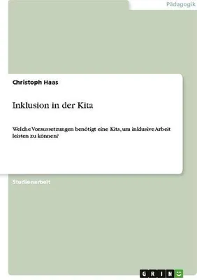 Produktbild von Inklusion in der Kita