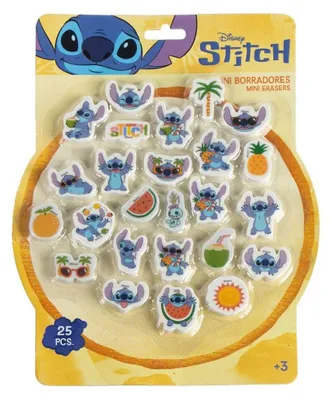 Produktbild von Radiergummi-Set Stitch Bunt 25 Stücke