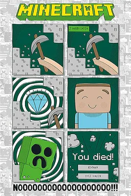 Produktbild von Minecraft - One Last Diamond - Poster