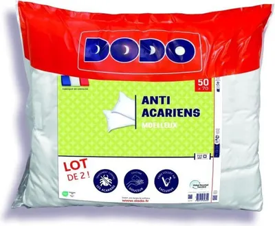 Produktbild von 2 milbenabweisende Kissen, 50 x 70 cm, 100 % Polyester