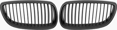 Produktbild von DIEDERICHS 1216843 Kühlergrill Frontgrill für BMW 3 Coupe (E92) Schwarz Matt