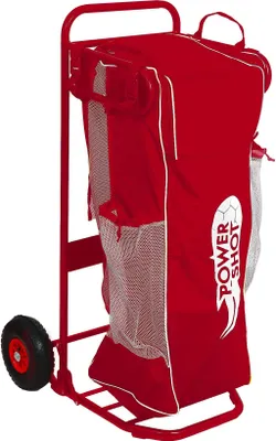 Produktbild von Powershot Transportwagen "Fußball", Rot-Weiß
