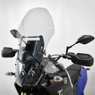 Obrázok produktu pre ISOTTA Vysoké čelné sklo svetlá farba dym 490x375x4mm pre Yamaha Ténéré 700