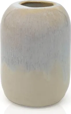 Produktbild von Kerzenhalter klein, 6,5 cm, aus Keramik, sand
