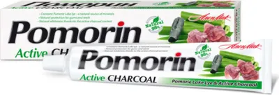 Produktbild von POMORIN Aktivkohle-Zahnpasta, 100 ml