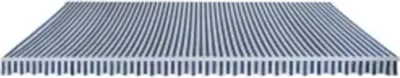 Image de vidaXL Store banne 600 cm bleu/blanc