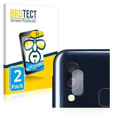 Produktbild von 2x Für Samsung Galaxy A40 (NUR Kameraschutz) Schutzfolie BROTECT Displayschutz Display Schutz Folie Klar Transparent