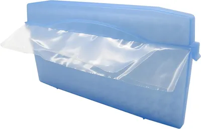Productafbeelding van Crushed Ice Maker - IJsvorm Crushed Ice - Cocktails Maken - Inclusief Scheidingsfilms - 27 x 13.5 cm - Blauw