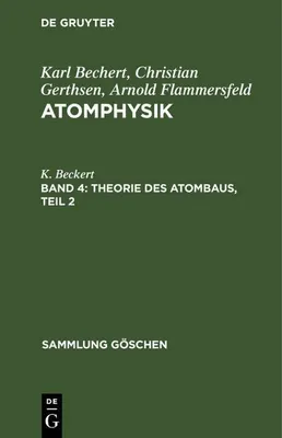 Produktbild von Theorie des Atombaus, Teil 2