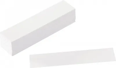 Produktbild von Papierstreifen, individuell beschriftbar, weiß, 500x12mm, 100/VE