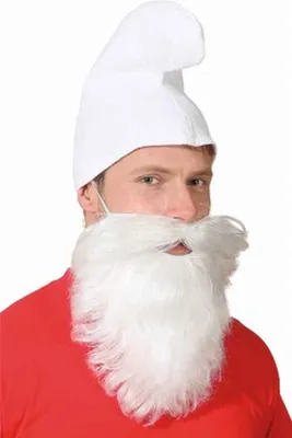 Produktbild von Wichtelmütze weiss Zwergenmütze Karneval Fasching neu