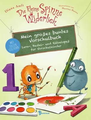 Produktbild von Die kleine Spinne Widerlich - Mein großes buntes Vorschulbuch