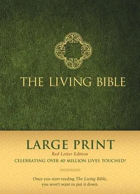 Obrázok produktu pre The Living Bible Large Print Red Letter Edition