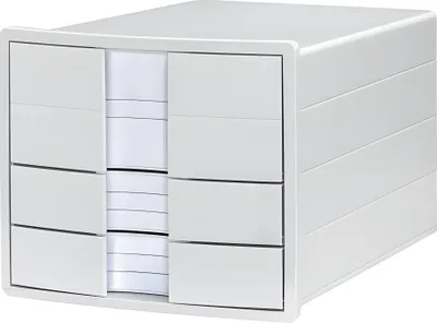 Produktbild von HAN Schubladenbox IMPULS A4/C4 3 geschloss Schublad inkl. Einsatz weiß