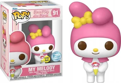Produktbild von Funko Pop! Hello Kitty and Friends: My Melody #91 ToyStop Collectibles Exclusive Glows in the Dark