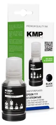 Produktbild von KMP 1649,1001, Schwarz, 120 ml, 1 Stück(e), 6000 Seiten, Einzelpackung