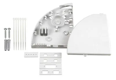 Zdjęcie produktu dla LOGON LFH010, Biały, Plastik, 110 mm, 140 mm, 20 mm, 1 szt.