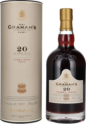 Produktbild von W. & J. Graham's Tawny Port 20 Years Old 20% Vol. 0,75l in Geschenkbox