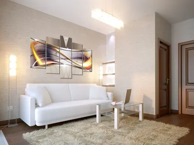 Produktbild von Akustikbild Abstrakt 200x100 cm Bilder Akustikschaum Hochleistungsschallabsorber Schallschutz Leinwand 5 tlg Wandbild Raumakustik Schalldämmung a-A-0069-b-n