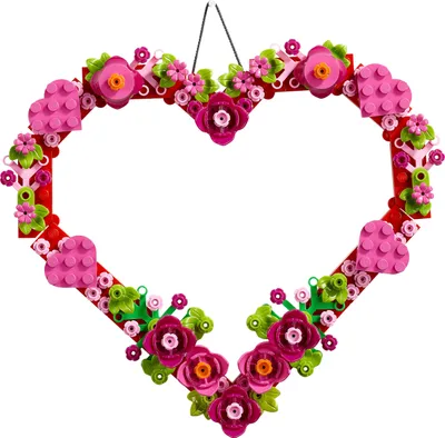 Image de Décoration en forme de cœur - LEGO saisonnier 40638
