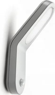 Produktbild von Philips Ecomoods IR Energiespar Wandleuchte Bewegungsmelder Grau