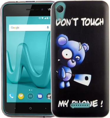Produktbild von Handy Hülle für Wiko Lenny 4 Bär mit Beil Smartphone Cover Bumper Schale Etuis