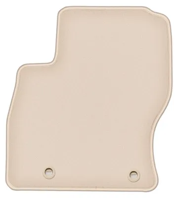 Produktbild von DURBAN Beige Velours-Fahrerfußmatte für Ford Focus MK2 Kombi, Limousine, Schrägheck (2004-2011)