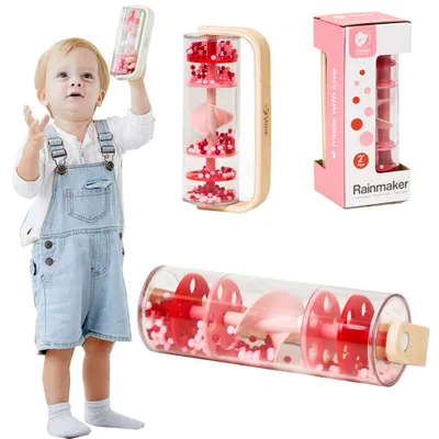 Produktbild von Classic World Regendusche-Rasselrohr mit Kugeln, transparent, ab 24 m