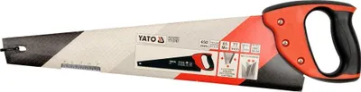 Productafbeelding van Yato YT-3107, Handzaag, Geschikt voor: Hout, Staal, ABS-kunststof, Kleur: Zwart, Rood, Lengte: 45 cm