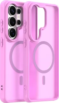Produktbild von Handyhülle für Samsung Galaxy S26 Ultra Magnet Case Schutzhülle Kratzfest in Pink