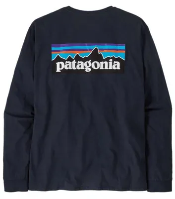 Produktbild von Patagonia Herren P-6 Logo Responsibili Longsleeve new navy : S Größe: S