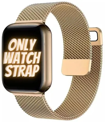 Immagine prodotto di Bracciale Per Apple Watch 1/2/3/4/5/6/7/8/9/10/Se 42/44/45, Acciaio Dorato