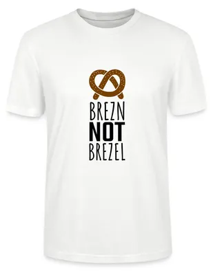 Produktbild von Spreadshirt Brezel Volksfest  Bayern Wiesn Uni Bio T-Shirt, XXL, Weiß