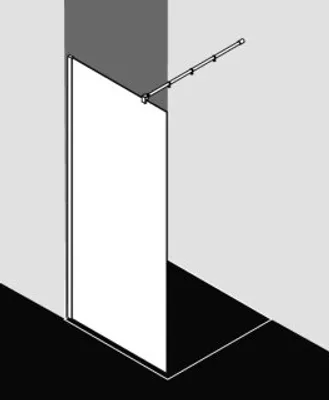Produktbild von Kermi XBWIW180203AK WALK-IN XB WIW 1800x