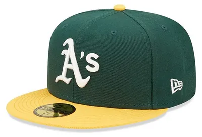 Produktbild von New Era 59FIFTY Cap MLB Oakland Athletics dark green 7 7/8