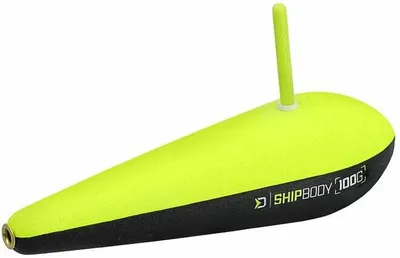 Image de DELPHIN CKG ShipBODY, flotteur pour silure, noir-néon, FR-101002871