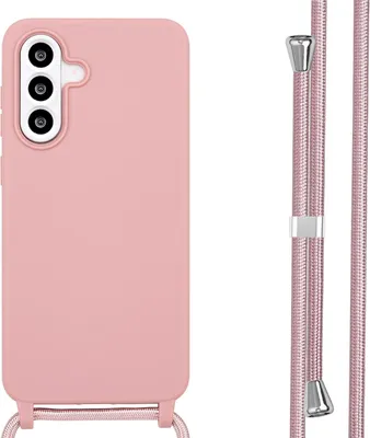 Produktbild von imoshion SilikonHülle mit Band Samsung Galaxy A56 - Sand Pink
