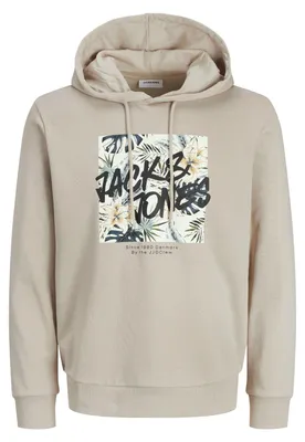 Produktbild von JACK & JONES Herren Hoodie JJHawaii Shape Sweat Hood