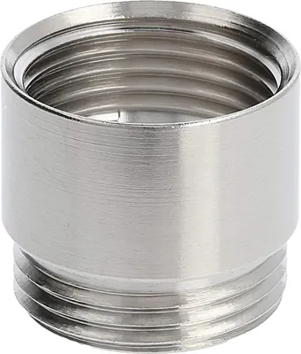 Produktbild von LAPP Adapter-Zwischenstutzen PG/M von PG13,5x1,41 auf M20x1,5 MZM-PG/M rund Messing (CuZn) vernickelt Farbe silber - 1