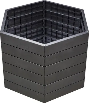 Produktbild von Hochbeet klassisch GARANTIA ERGO Hochbeet L 75 inkl. Flora-Wassersparsystem 110 x 110 x 75 cm stone