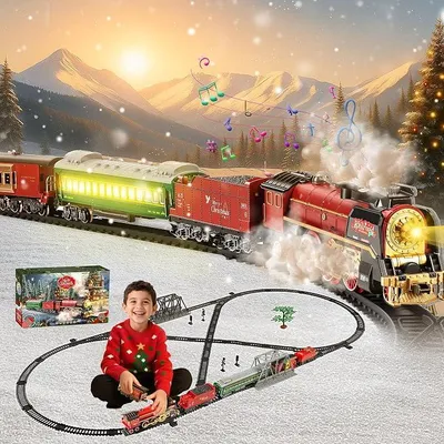Imagen del producto de Tren eléctrico para decorar el árbol de Navidad