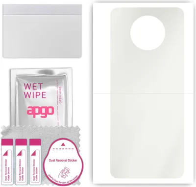 Produktbild von apgo Rückseite Schutzfolie, Matt, kompatibel mit Honor X30, Hinten Hydrogel-Displayschutzfolie mit Positionierhilfe, kratzfest, einfache Montage