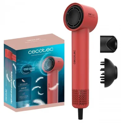 Image de CECOTEC A01_EU01_100839 - IoniCare RockStar Style Red