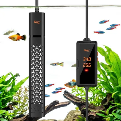 Aquarienheizer 500 W, digitaler Regler, Unterwasser, 220-240 V