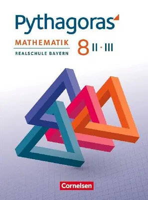 Produktbild von Pythagoras 8. Jahrgangsstufe (WPF II/III). Realschule Bayern - Schülerbuch