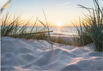 Produktbild von ARTland Wandbild, selbstklebend Ostseestrand Größe: 130x90 cm