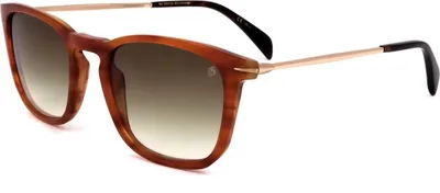 Image de David Beckham DB 1034/S Marron corne dorée 53/21/150 Lunettes de soleil pour homme