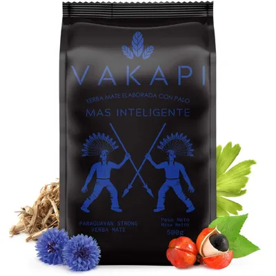 Zdjęcie produktu dla Yerba Mate Vakapi Mas Inteligente 500g ORANŻADA