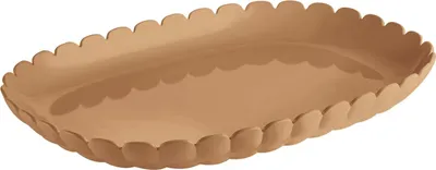 Image de Plateau ovale Tiffany 32 cm terre cuite