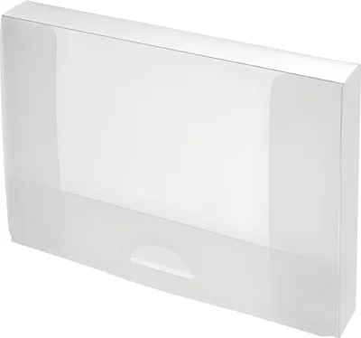 Produktbild von FolderSys Dokumentenbox, A5, PP farblos transluzent, 1
